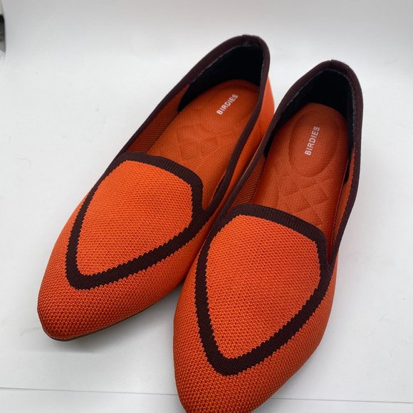 Birdies Blackbird Coral Reef Knit Flat Loafers Sz 6.5 New in Box - Picture 2 of 7